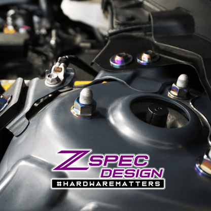 ZSPEC Stage-2 Dress Up Bolts® Fastener Kit for '16-23 Mazda CX-9, Titanium