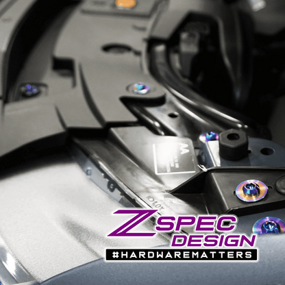 ZSPEC Stage-2 Dress Up Bolts® Fastener Kit for '16-23 Mazda CX-9, Titanium