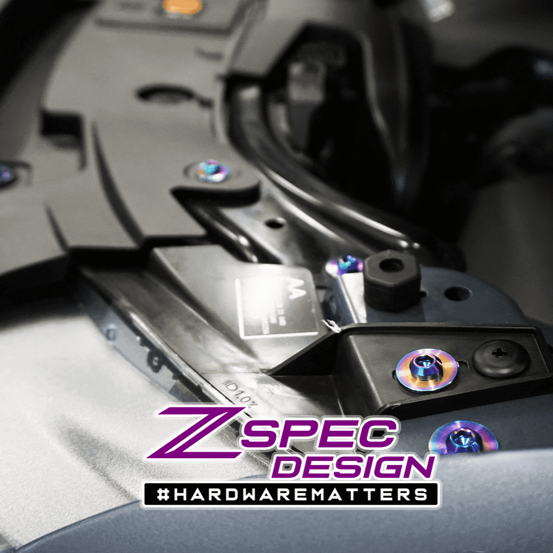 ZSPEC Stage-1 Dress Up Bolts® Fastener Kit for '16-23 Mazda CX-9, Titanium