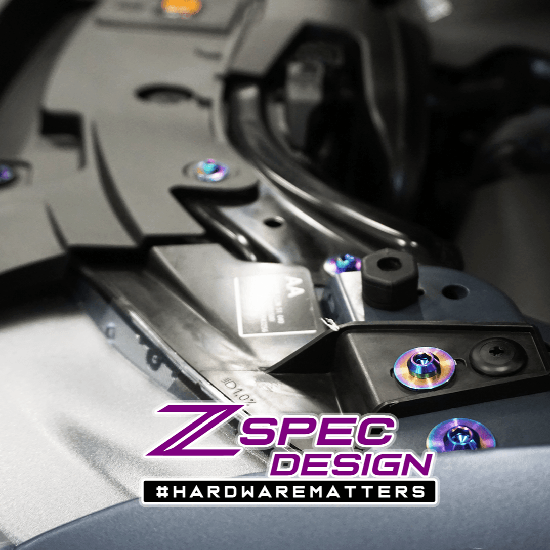 ZSPEC Stage-2 Dress Up Bolts® Fastener Kit for '17-23 Mazda CX-5, Titanium
