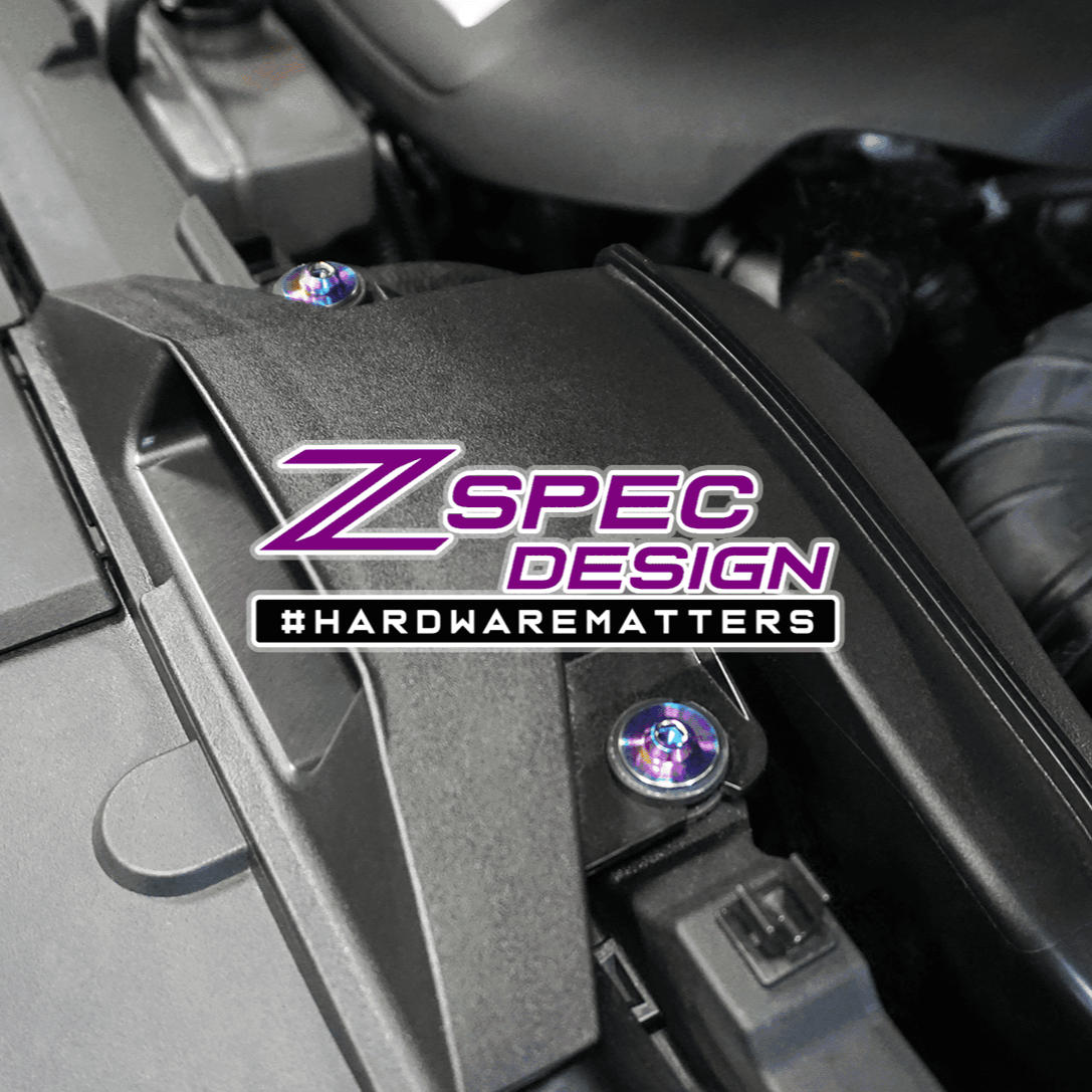 ZSPEC Stage-2 Dress Up Bolts® Fastener Kit for '16-23 Mazda CX-9, Titanium