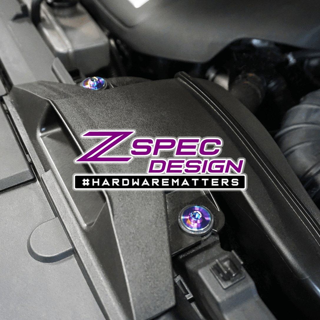 ZSPEC Stage-2 Dress Up Bolts® Fastener Kit for '17-23 Mazda CX-5, Titanium