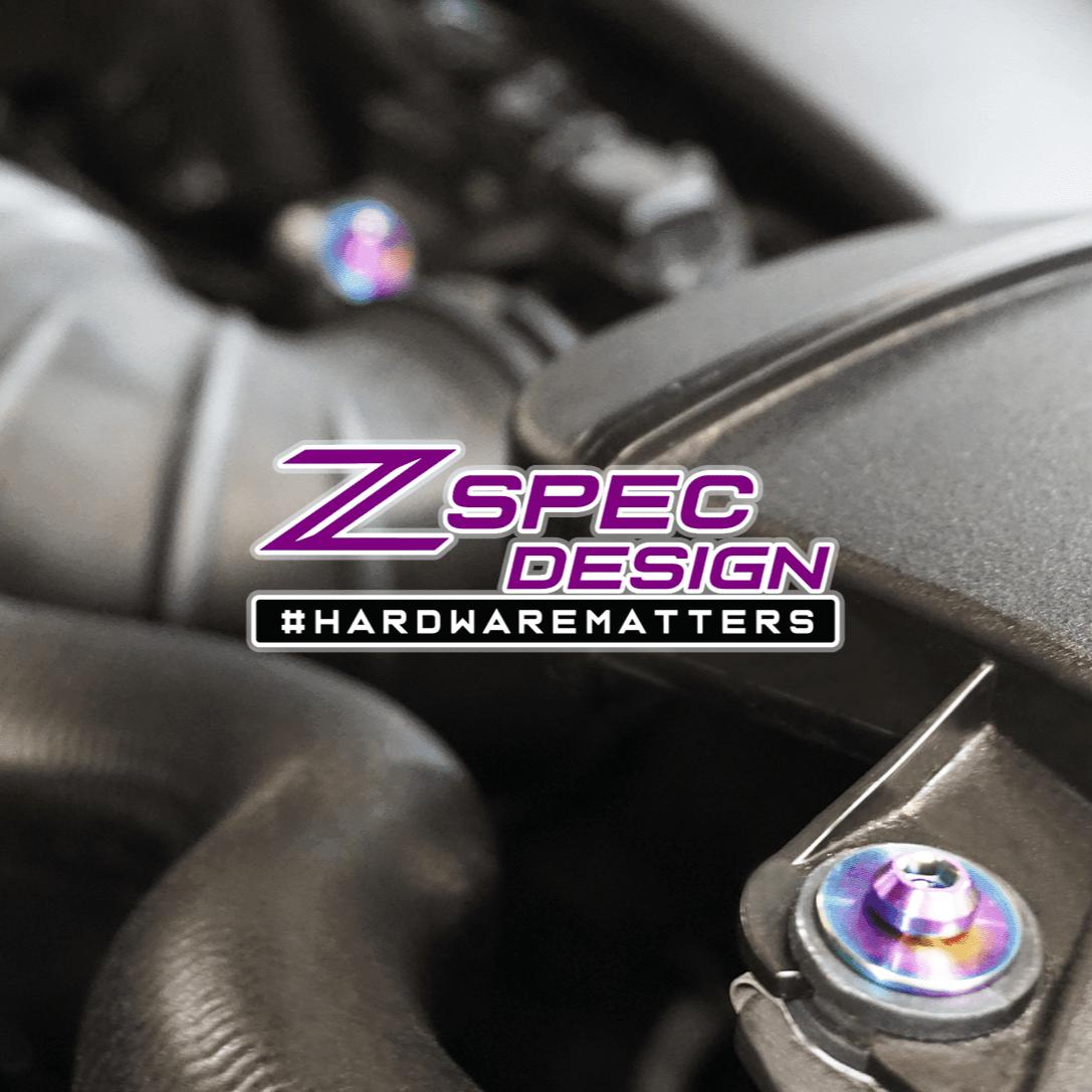 ZSPEC Stage-2 Dress Up Bolts® Fastener Kit for '16-23 Mazda CX-9, Titanium