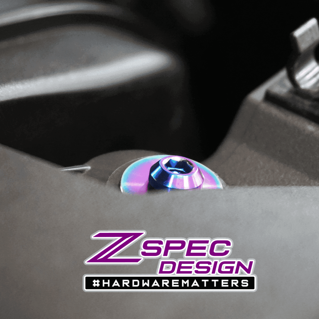 ZSPEC Stage-2 Dress Up Bolts® Fastener Kit for '16-23 Mazda CX-9, Titanium