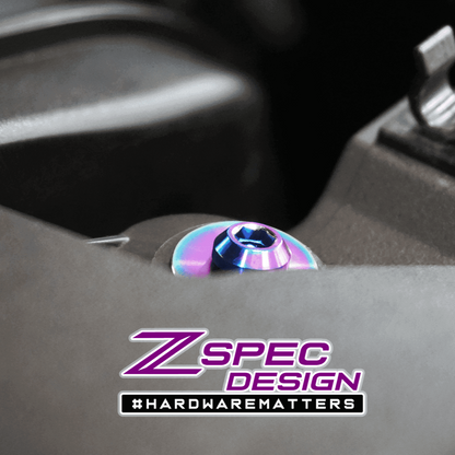 ZSPEC Stage-2 Dress Up Bolts® Fastener Kit for '16-23 Mazda CX-9, Titanium