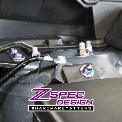 ZSPEC Stage-2 Dress Up Bolts® Fastener Kit for '16-23 Mazda CX-9, Titanium