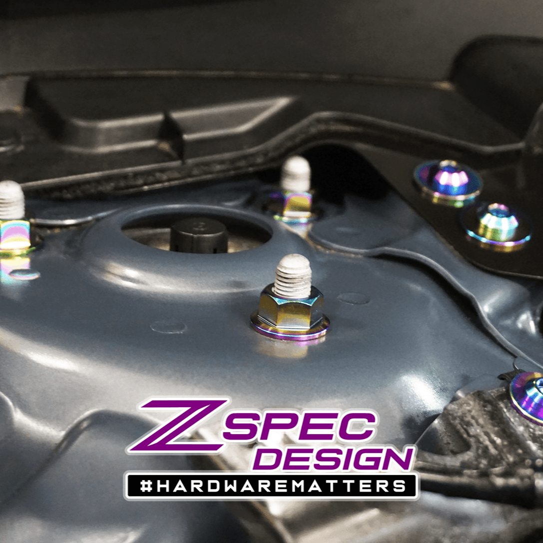 ZSPEC Stage-2 Dress Up Bolts® Fastener Kit for '16-23 Mazda CX-9, Titanium