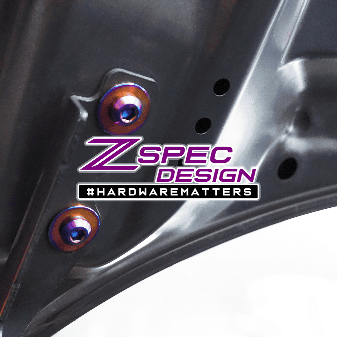 ZSPEC Stage-2 Dress Up Bolts® Fastener Kit for '16-23 Mazda CX-9, Titanium