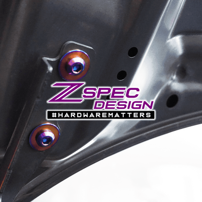 ZSPEC Stage-2 Dress Up Bolts® Fastener Kit for '16-23 Mazda CX-9, Titanium