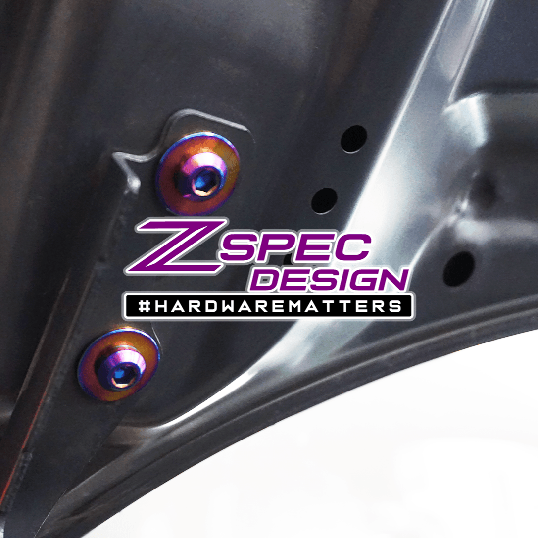 ZSPEC Stage-2 Dress Up Bolts® Fastener Kit for '17-23 Mazda CX-5, Titanium