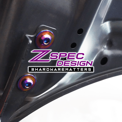 ZSPEC Stage-2 Dress Up Bolts® Fastener Kit for '17-23 Mazda CX-5, Titanium