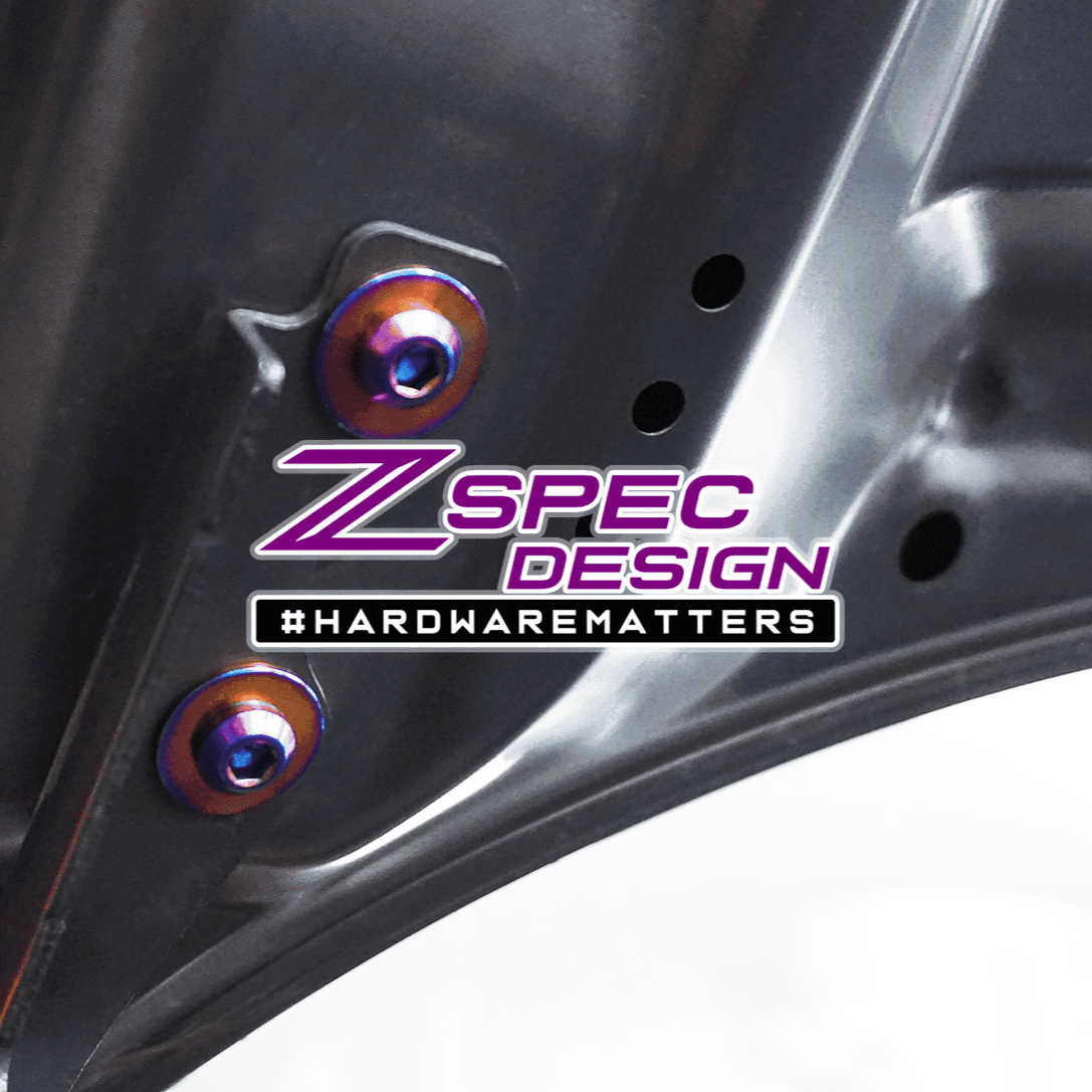 ZSPEC Stage-1 Dress Up Bolts® Fastener Kit for '16-23 Mazda CX-9, Titanium