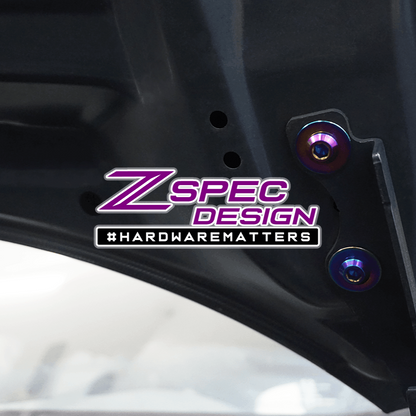 ZSPEC Stage-2 Dress Up Bolts® Fastener Kit for '16-23 Mazda CX-9, Titanium