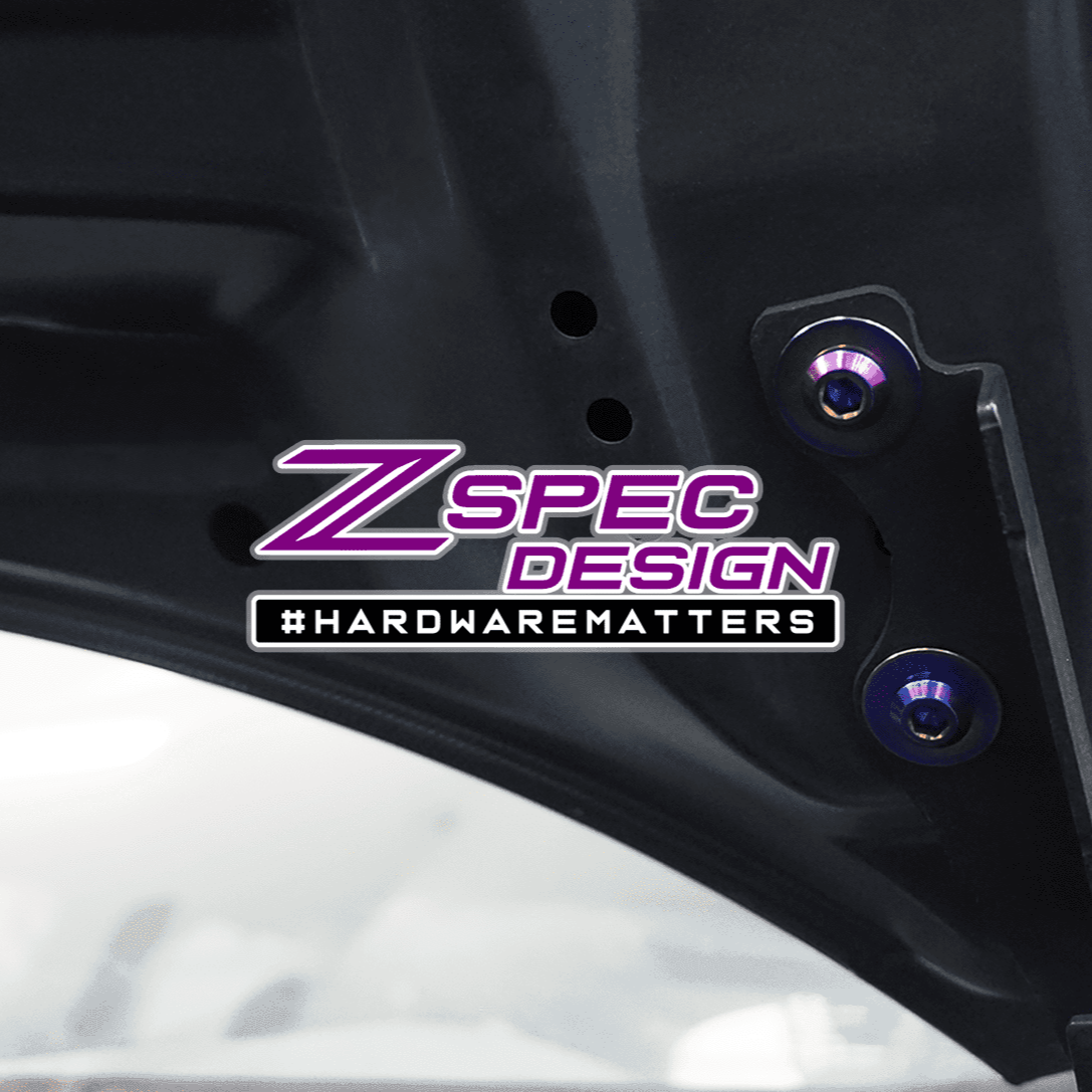 ZSPEC Stage-1 Dress Up Bolts® Fastener Kit for '16-23 Mazda CX-9, Titanium