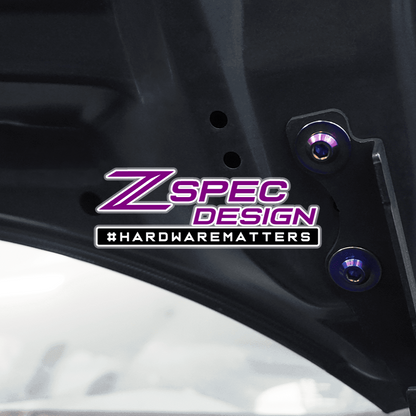 ZSPEC Stage-1 Dress Up Bolts® Fastener Kit for '16-23 Mazda CX-9, Titanium
