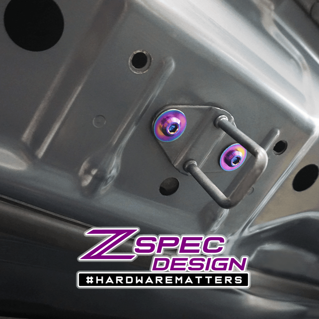 ZSPEC Stage-2 Dress Up Bolts® Fastener Kit for '16-23 Mazda CX-9, Titanium