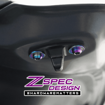 ZSPEC Stage-1 Dress Up Bolts® Fastener Kit for '16-23 Mazda CX-9, Titanium