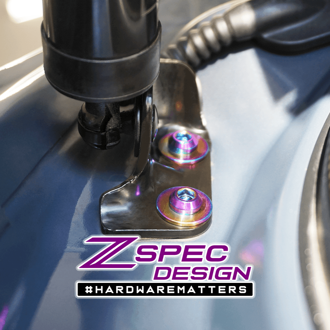 ZSPEC Stage-2 Dress Up Bolts® Fastener Kit for '17-23 Mazda CX-5, Titanium