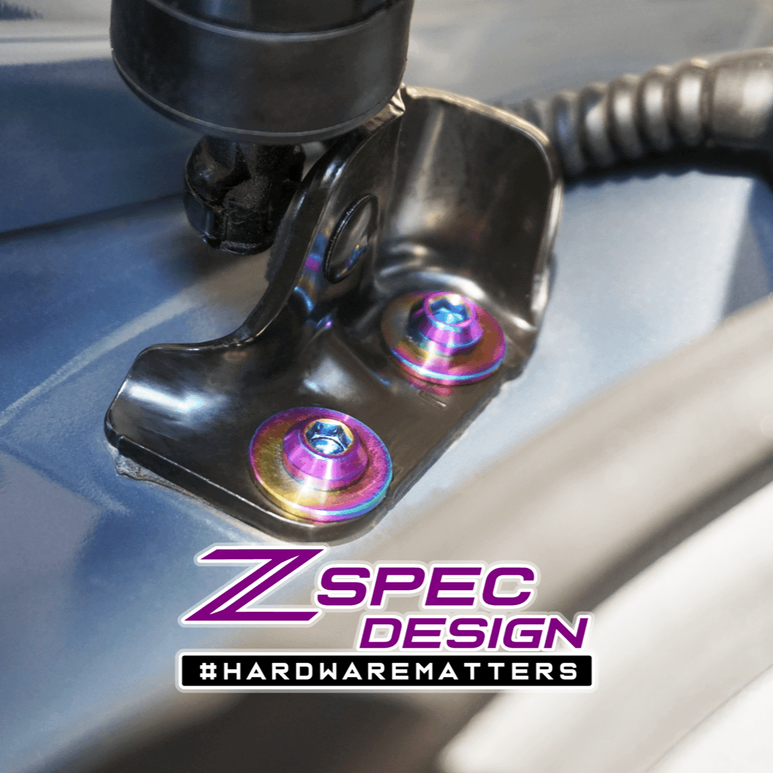 ZSPEC Stage-2 Dress Up Bolts® Fastener Kit for '16-23 Mazda CX-9, Titanium