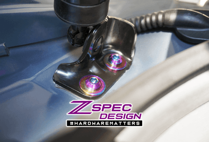 ZSPEC Dress Up Bolts® Hatch/Trunk-Area Fastener Kit for '17-23 Mazda CX-9, Titanium