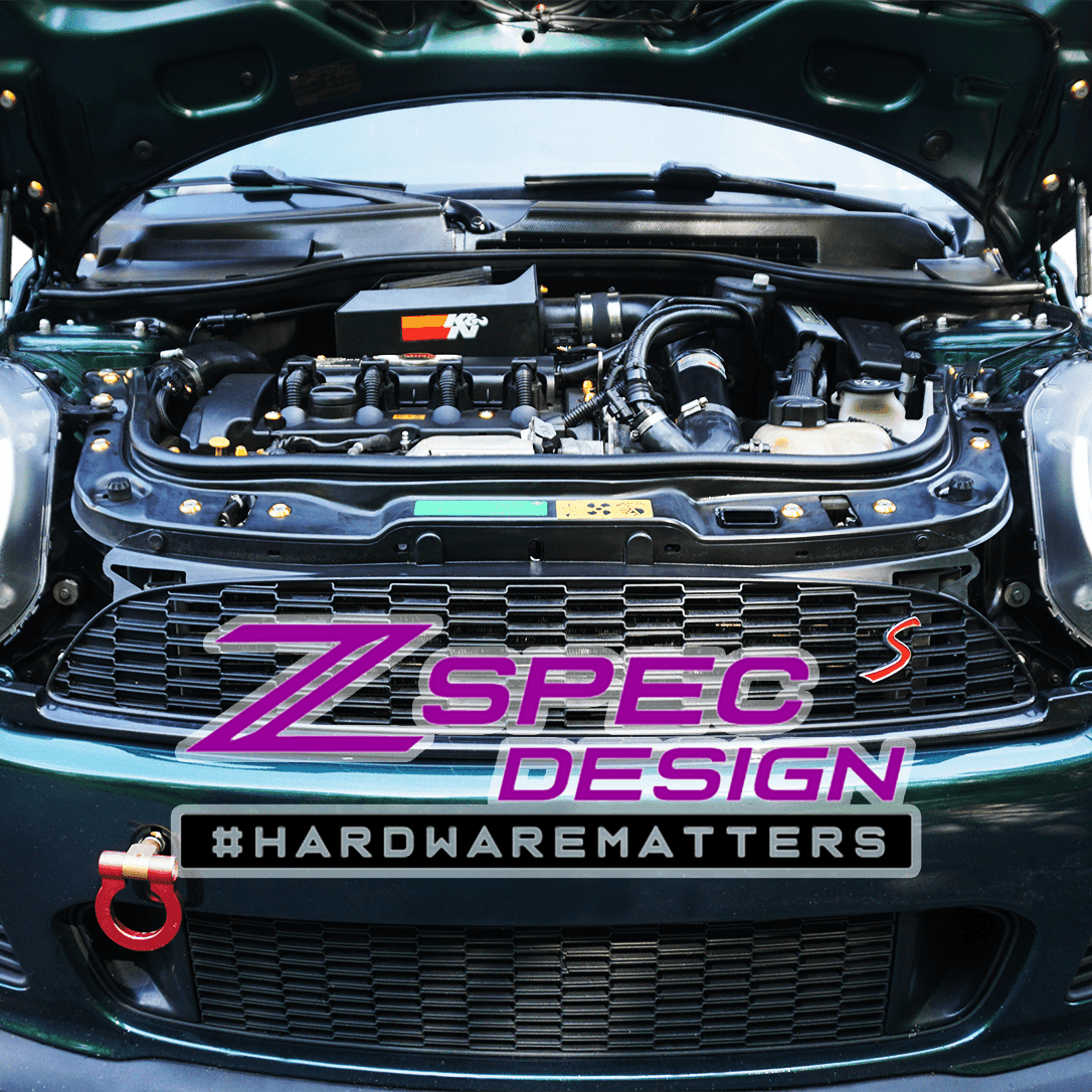 ZSPEC Stage-3 Dress Up Bolts® Fastener Kit for '06-13 Mini R56 Hatch/Hard-Top, Stainless & Billet