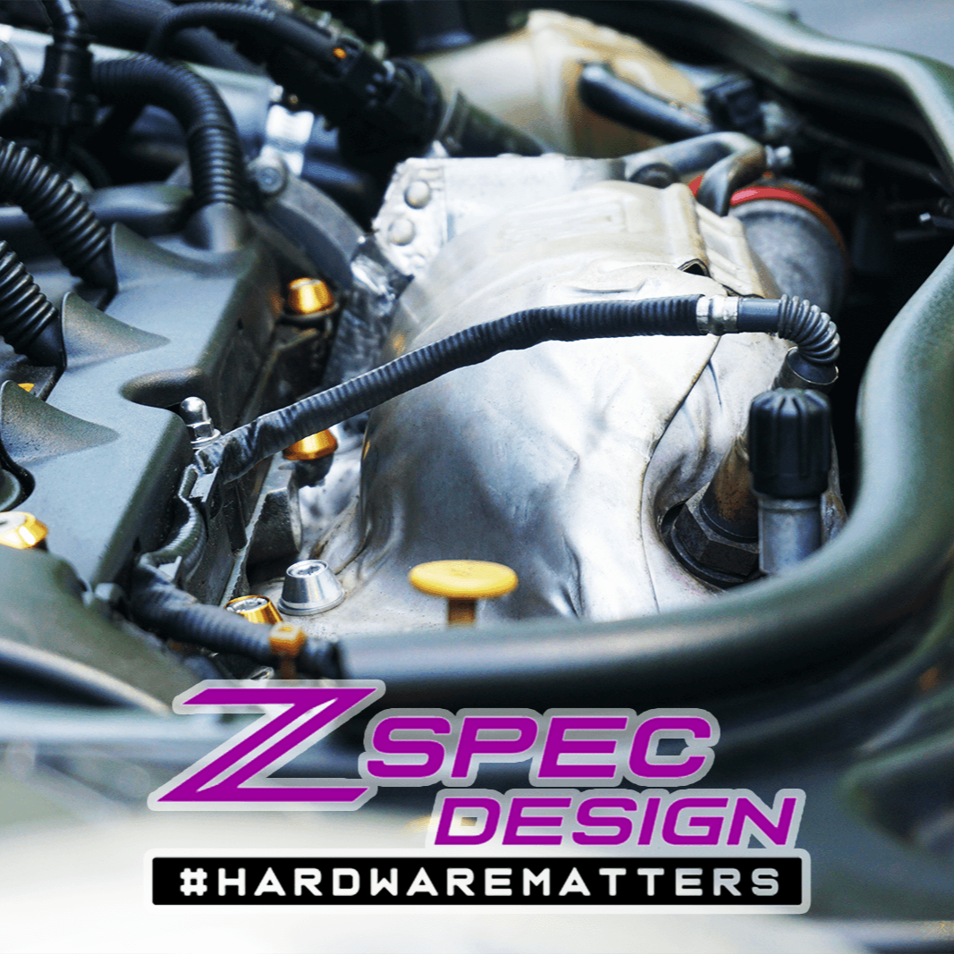 ZSPEC Stage-3 Dress Up Bolts® Fastener Kit for '06-13 Mini R56 Hatch/Hard-Top, Stainless & Billet