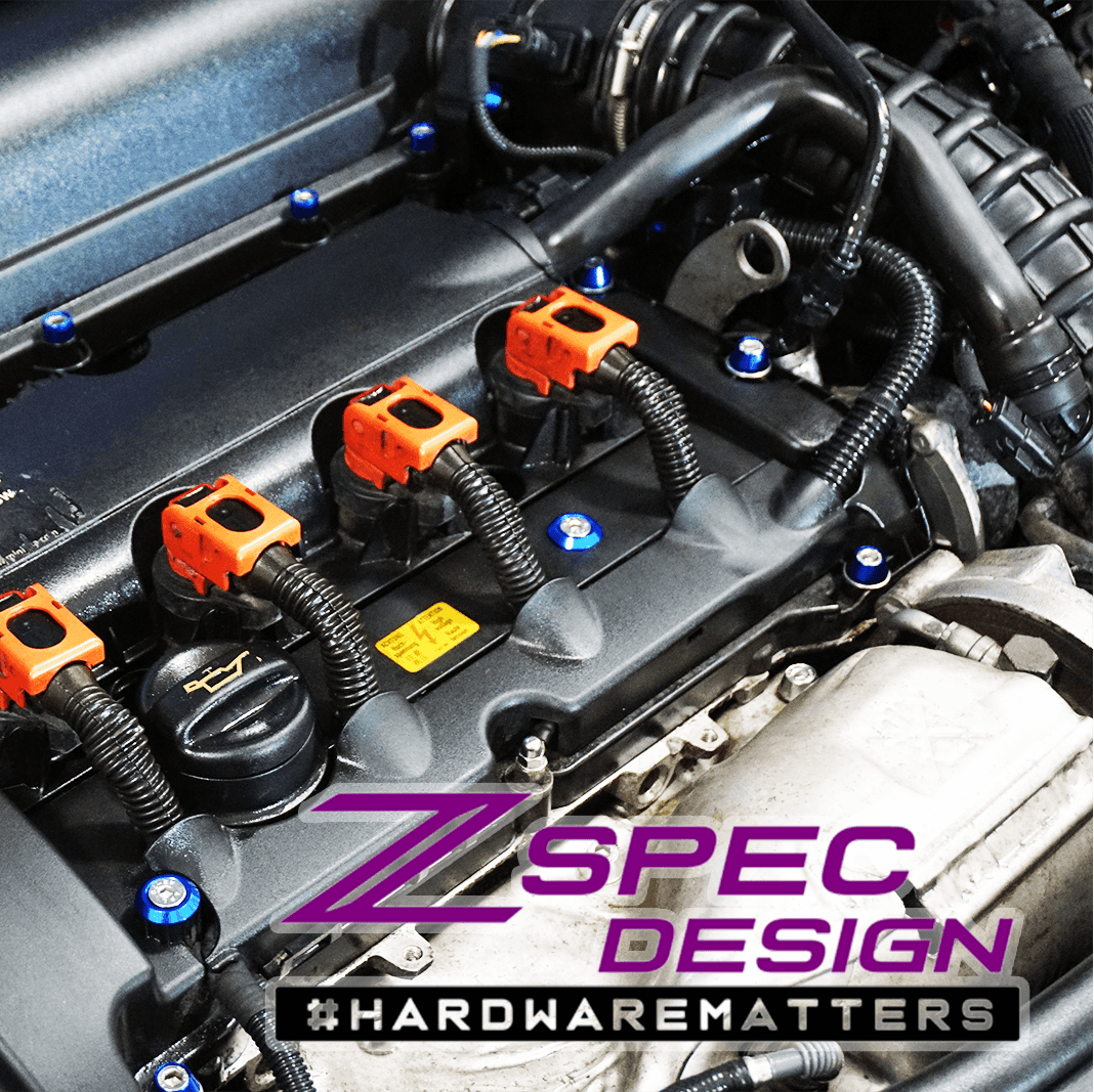 ZSPEC Stage-3 Dress Up Bolts® Fastener Kit for '07-14 Mini Clubman R55, Stainless & Billet