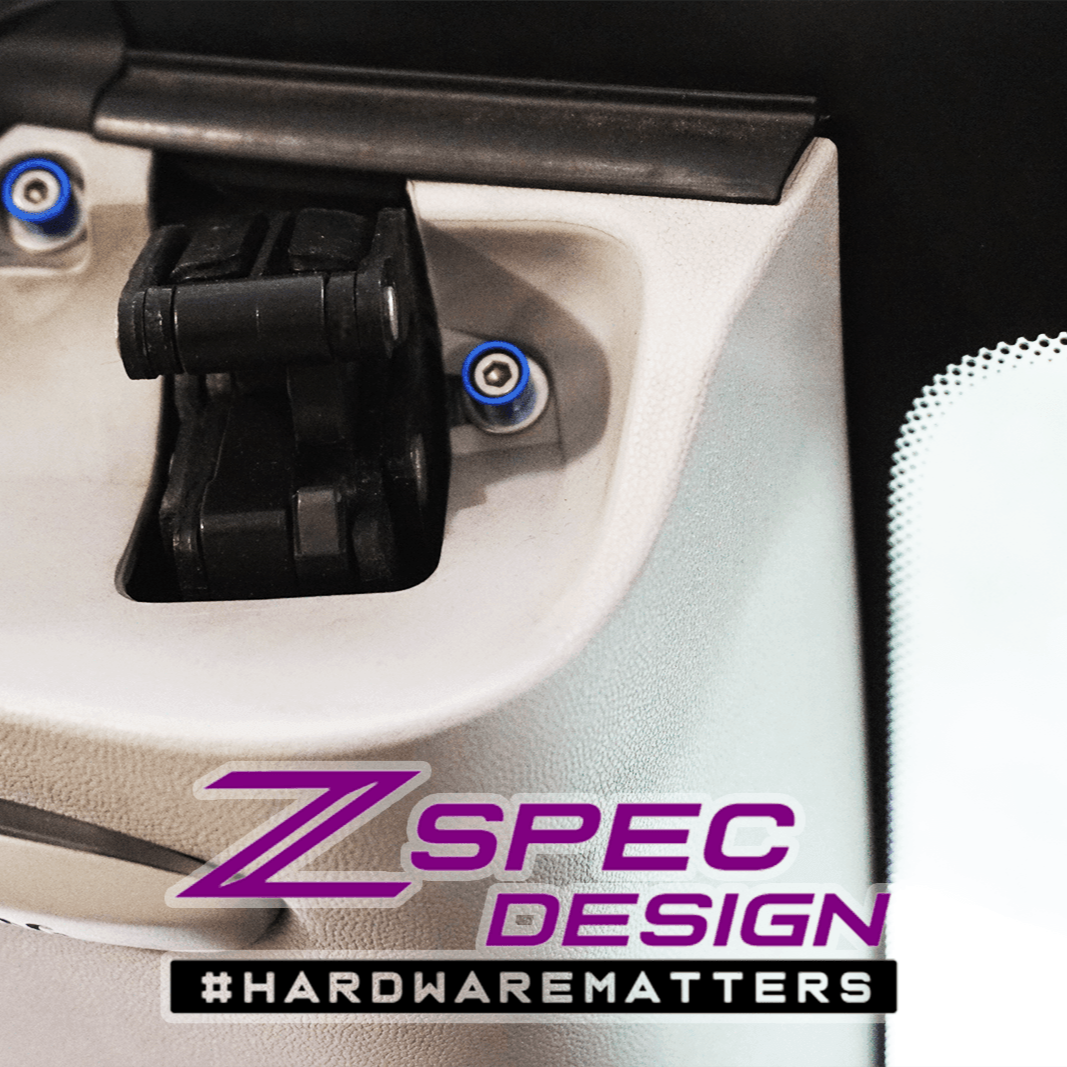 ZSPEC Stage-3 Dress Up Bolts® Fastener Kit for '07-14 Mini Clubman R55, Stainless & Billet