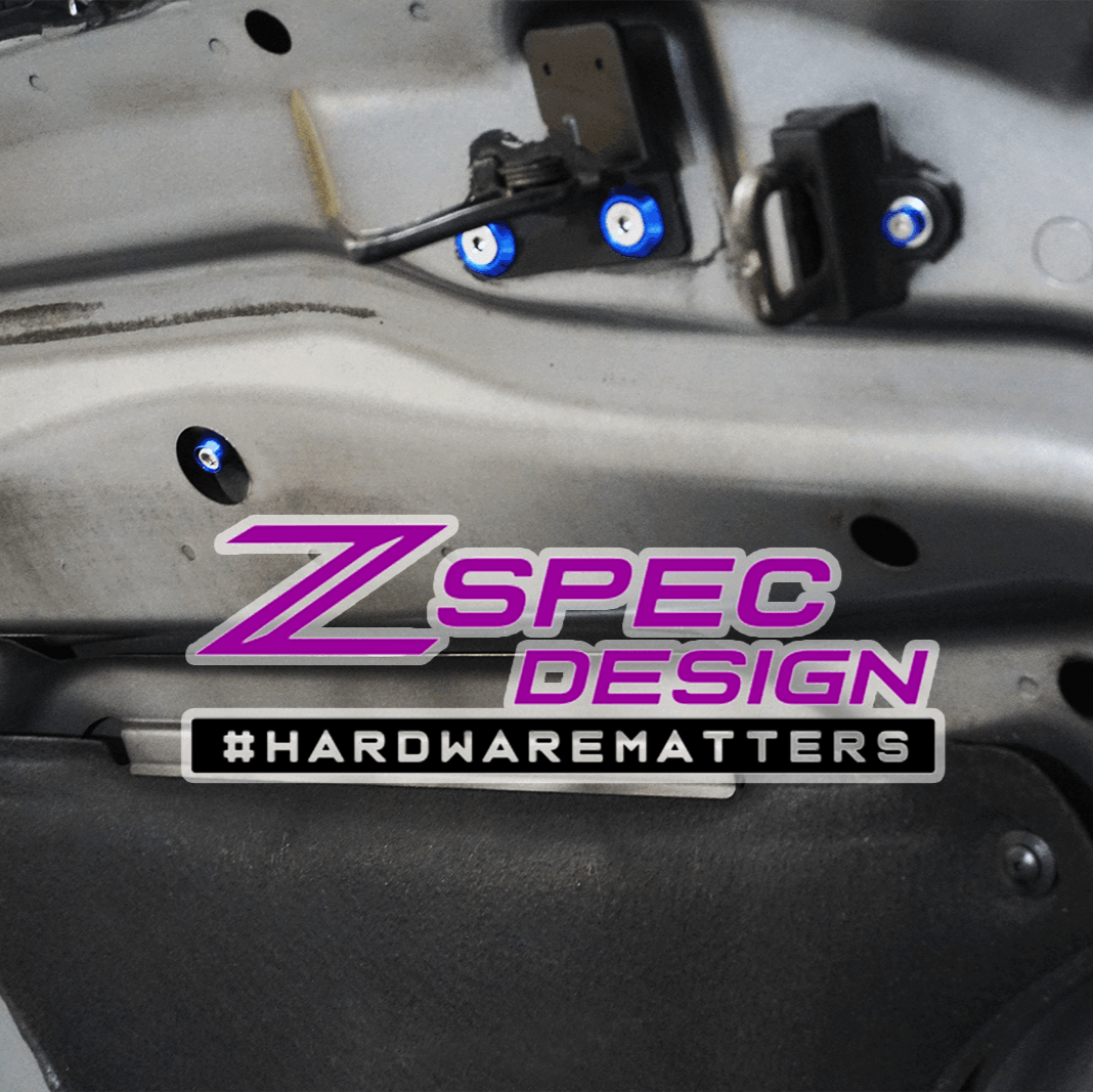 ZSPEC Stage-3 Dress Up Bolts® Fastener Kit for '07-14 Mini Clubman R55, Stainless & Billet
