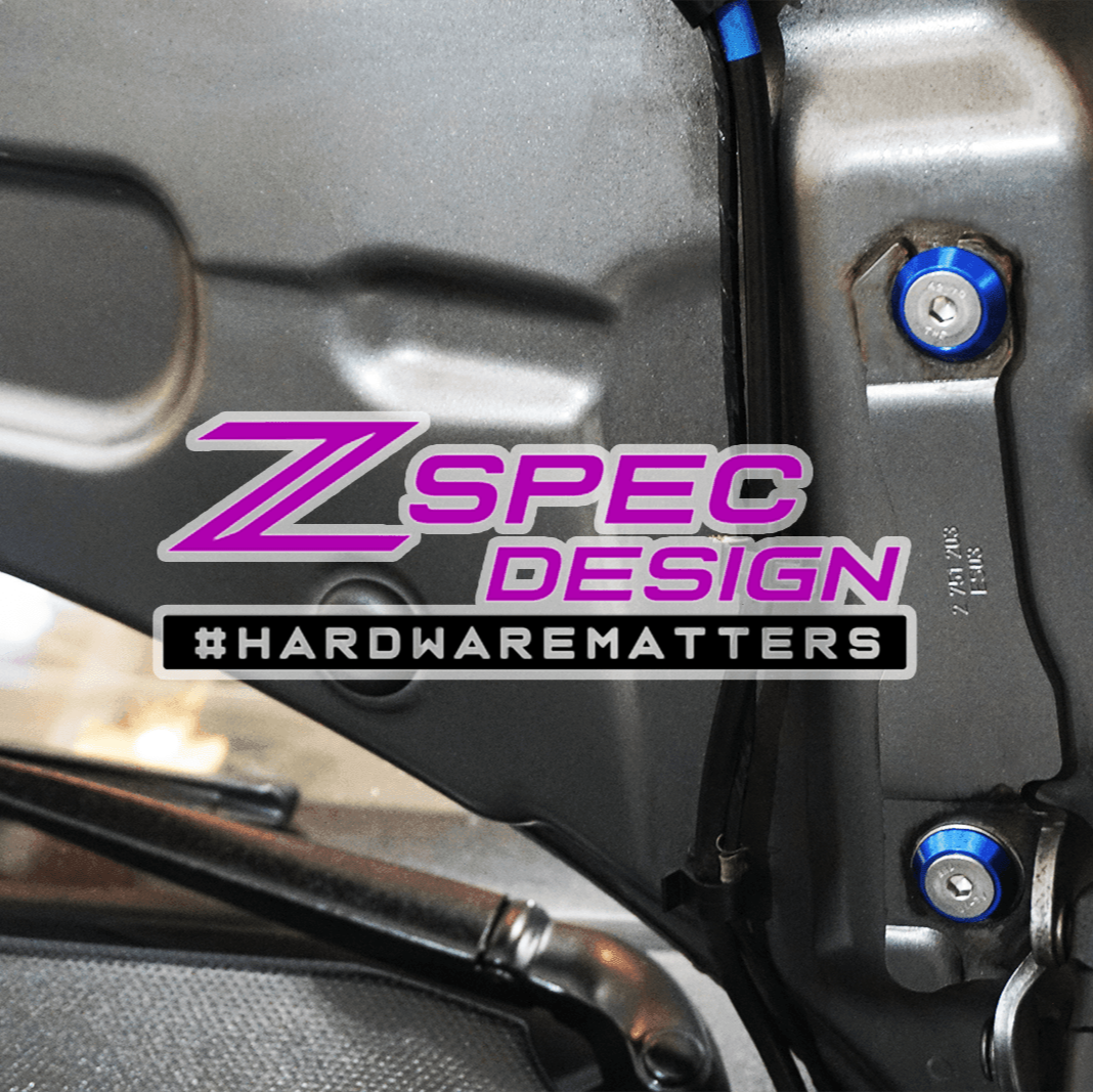 ZSPEC Stage-3 Dress Up Bolts® Fastener Kit for '07-14 Mini Clubman R55, Stainless & Billet
