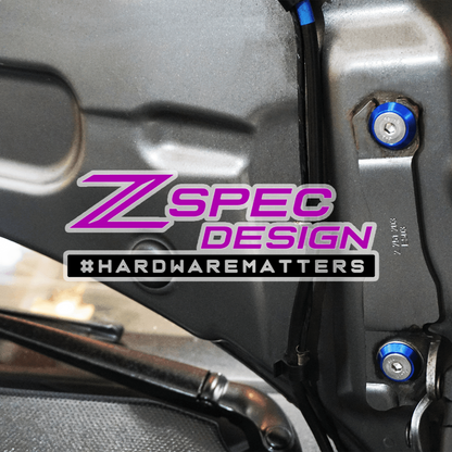 ZSPEC Stage-3 Dress Up Bolts® Fastener Kit for '07-14 Mini Clubman R55, Stainless & Billet