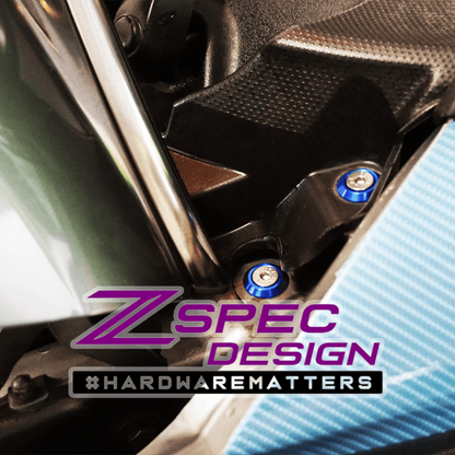 ZSPEC Stage-3 Dress Up Bolts® Fastener Kit for '07-14 Mini Clubman R55, Stainless & Billet
