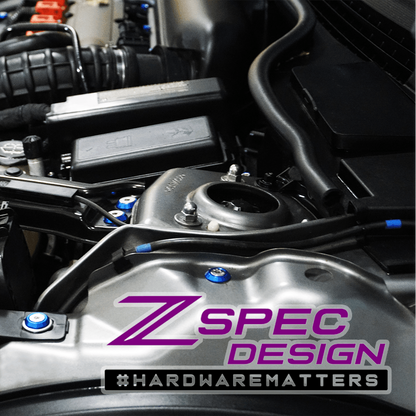 ZSPEC Stage-3 Dress Up Bolts® Fastener Kit for '07-14 Mini Clubman R55, Stainless & Billet