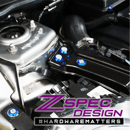 ZSPEC Stage-3 Dress Up Bolts® Fastener Kit for '07-14 Mini Clubman R55, Stainless & Billet