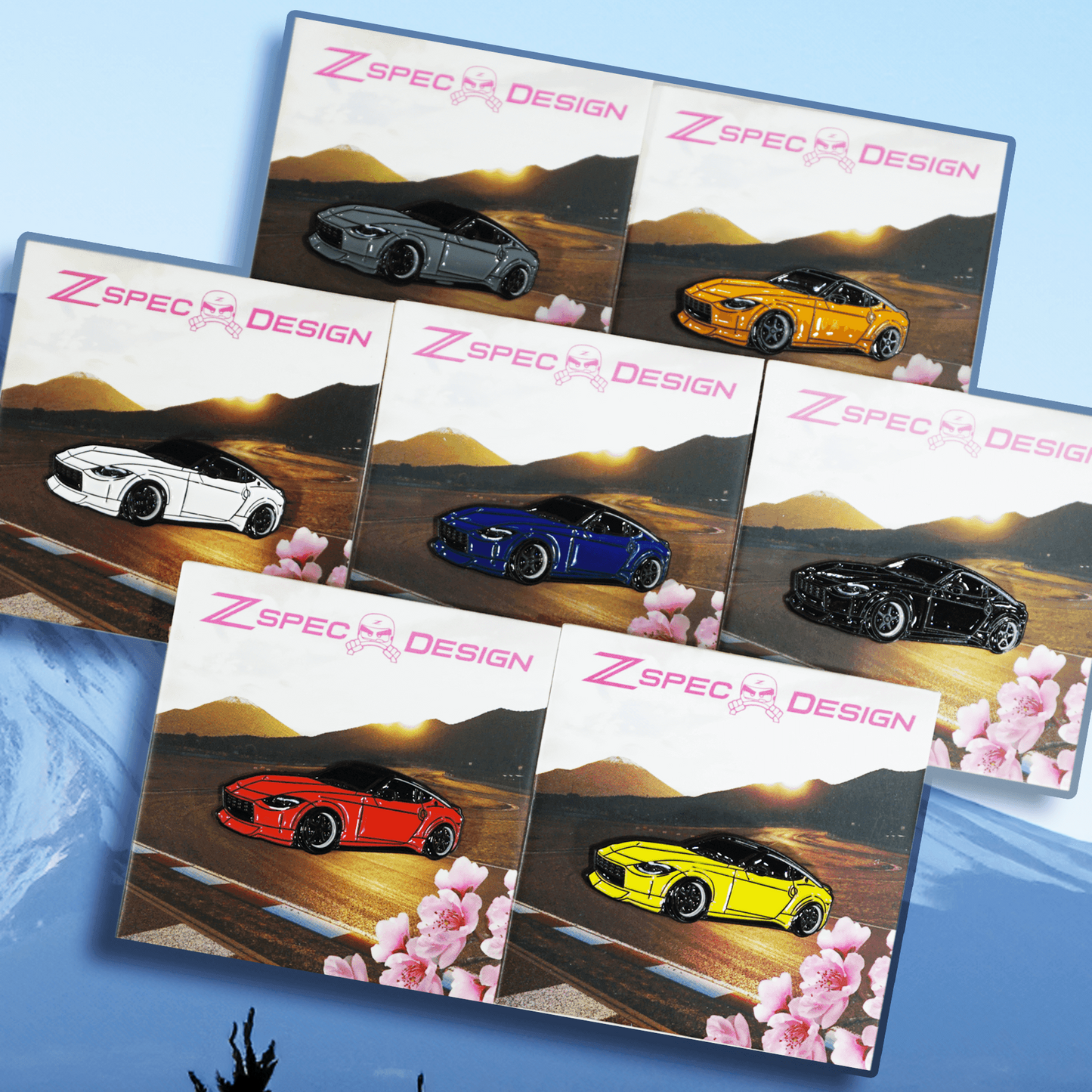 Nissan Z (RZ34) Enamel Collector Pin (Multiple Colors) - ZSPEC Design