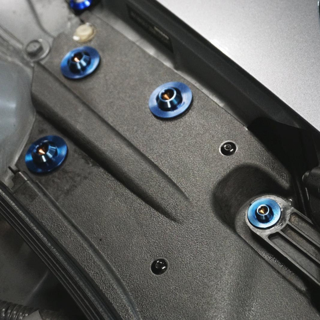 ZSPEC Stage-1 Dress Up Bolts® Fastener Kit for '09-23 Nissan GTR (R35), Titanium