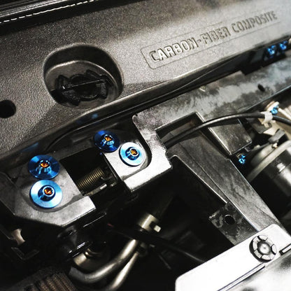 ZSPEC Stage-3 Dress Up Bolts® Fastener Kit for '09-23 Nissan GTR (R35), Titanium