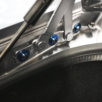 ZSPEC Trunk Area Dress Up Bolts® Fastener Kit for '09-23 Nissan GTR (R35), Titanium