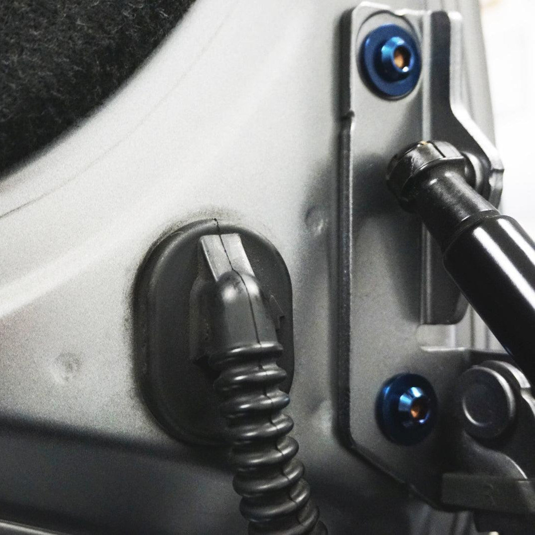 ZSPEC Trunk Area Dress Up Bolts® Fastener Kit for '09-23 Nissan GTR (R35), Titanium