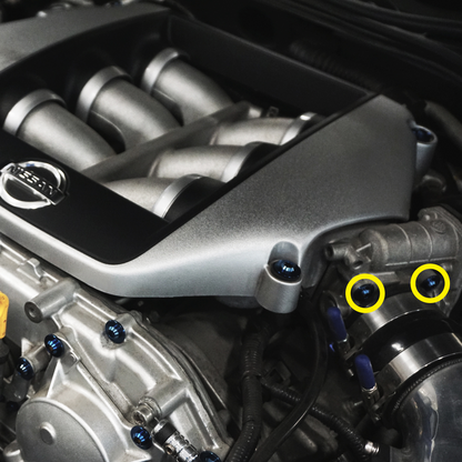 ZSPEC Throttle Bodies Fastener Kit for Nissan Skyline GT-R/GTR R35, Grade-5 Titanium