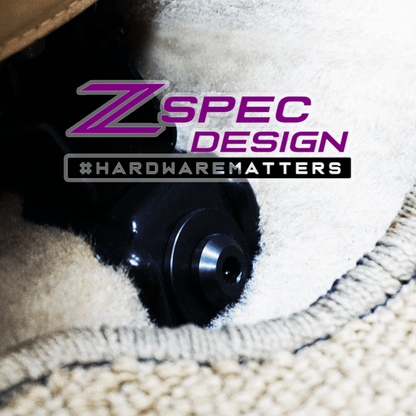 ZSPEC Seat Dress Up Bolts® Fastener Kit for '90-99 Nissan 300zx Z32, Titanium