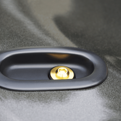 ZSPEC Convertible Deck Catch Fasteners for '93-96 Nissan 300zx, Titanium