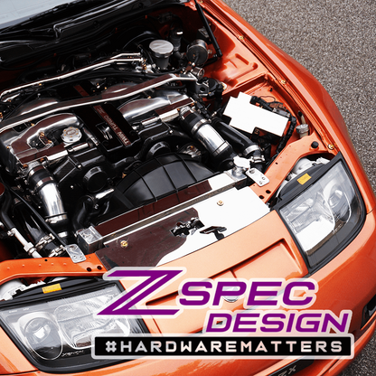 ZSPEC Stage-1 Dress Up Bolts® Hardware Kit for Nissan 300zx Z32, Titanium