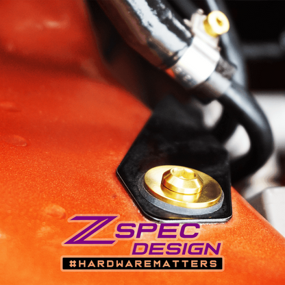 ZSPEC Stage-1 Dress Up Bolts® Hardware Kit for Nissan 300zx Z32, Titanium