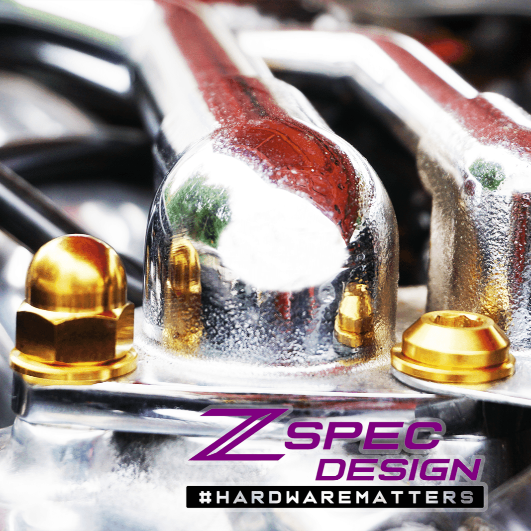 ZSPEC Stage-1 Dress Up Bolts® Hardware Kit for Nissan 300zx Z32, Titanium