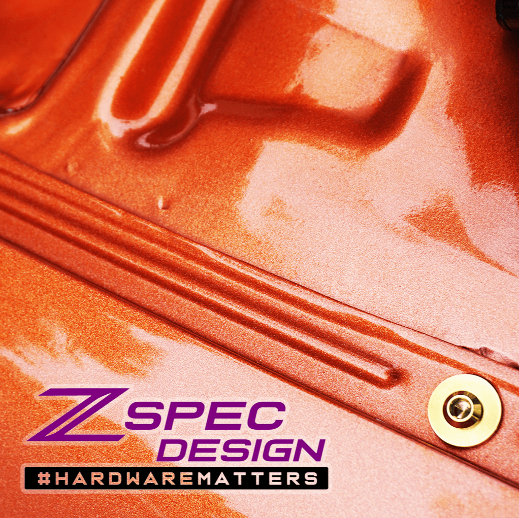 ZSPEC Stage-1 Dress Up Bolts® Hardware Kit for Nissan 300zx Z32, Titanium