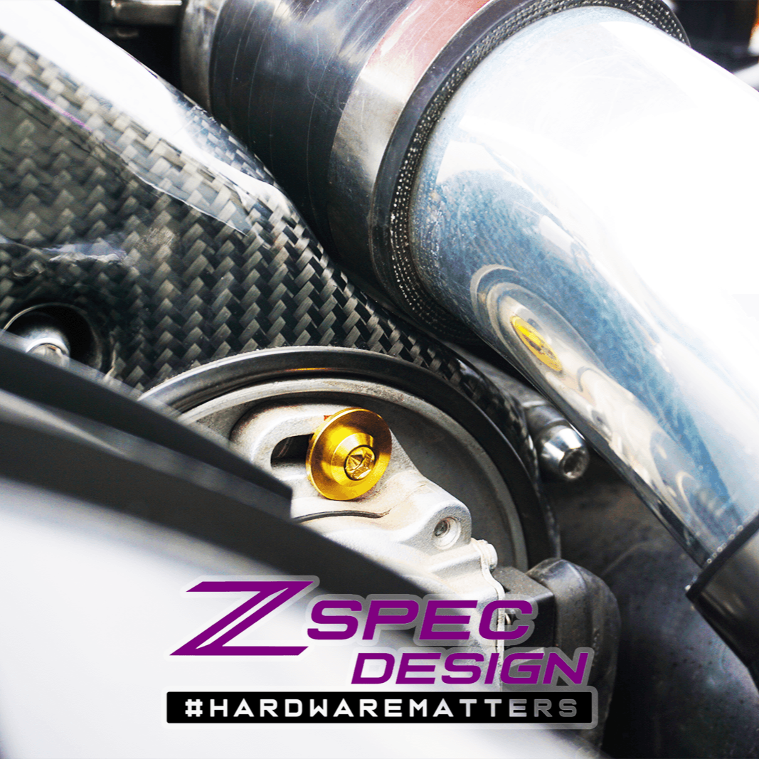 ZSPEC Stage-1 Dress Up Bolts® Hardware Kit for Nissan 300zx Z32, Titanium