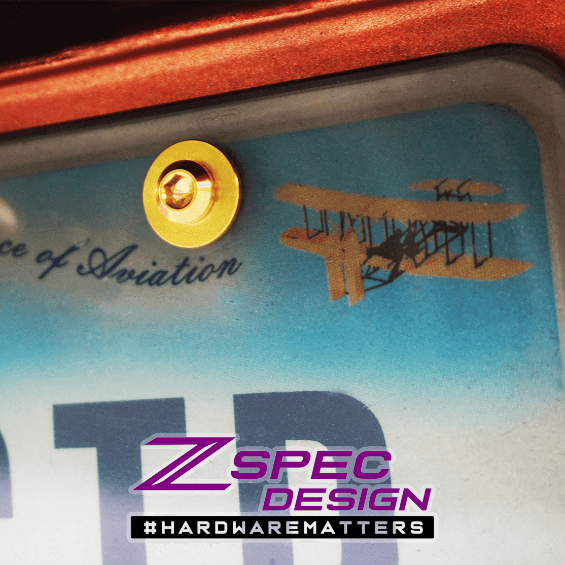 ZSPEC Stage-1 Dress Up Bolts® Hardware Kit for Nissan 300zx Z32, Titanium