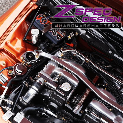 ZSPEC Stage-1 Dress Up Bolts® Hardware Kit for Nissan 300zx Z32, Titanium