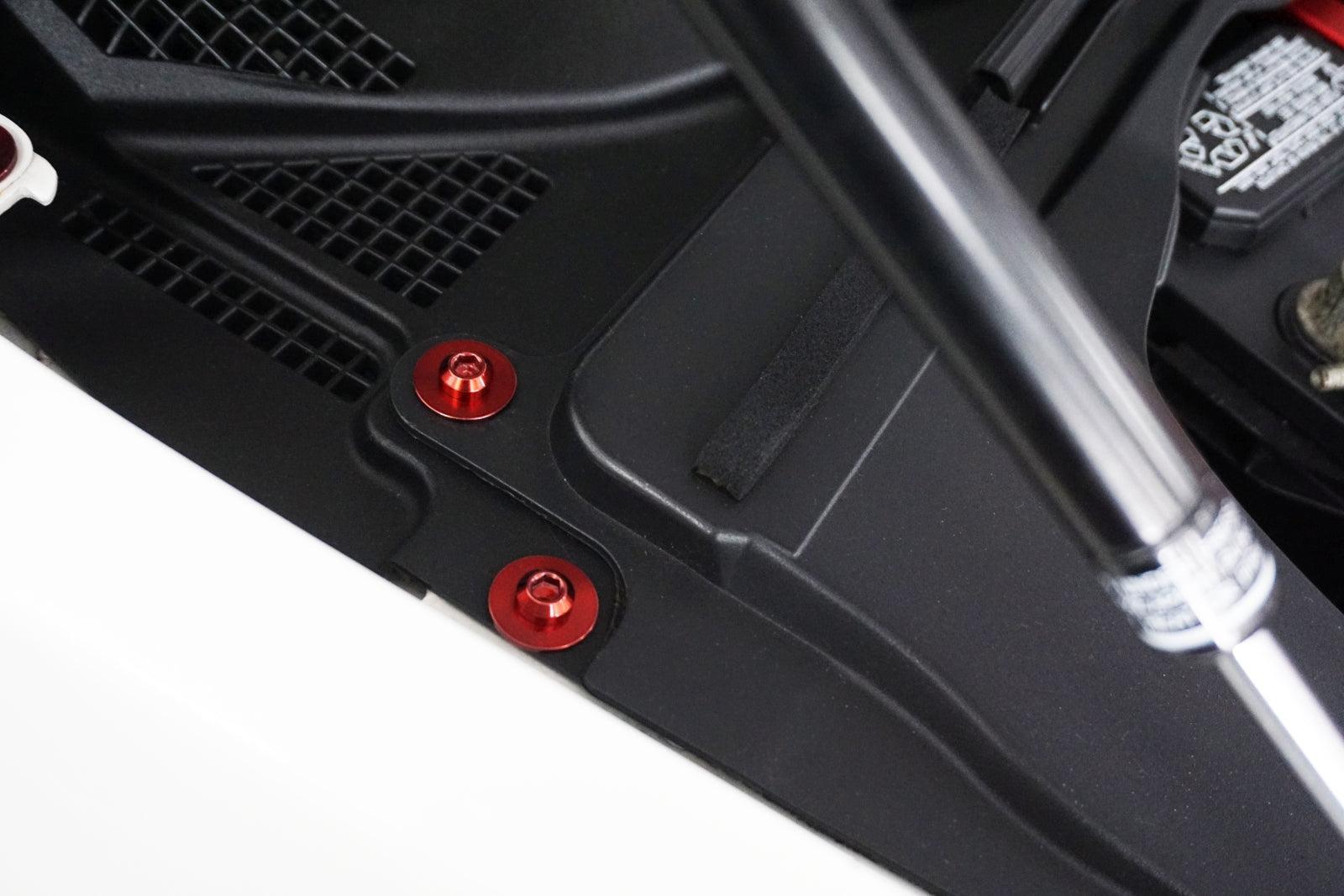 ZSPEC "Cowls & Service-Panels Only" Clips Replacement Kit for Nissan 350z Z33, Titanium